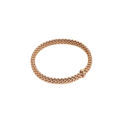 Sale Bracciale Fope Collezione Vendome Flex It in Oro Rosa con Diamante Nero Gioielli Fope