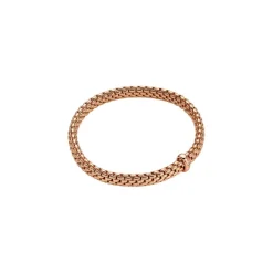 Fashion Bracciale Fope Collezione Vendome Flex It in Oro Rosa con Diamante Gioielli Fope