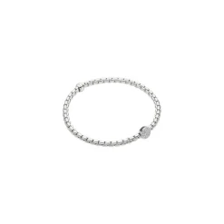 Hot Bracciale Fope Collezione Eka Flex It in Oro Bianco con Pave di Diamanti Gioielli Fope