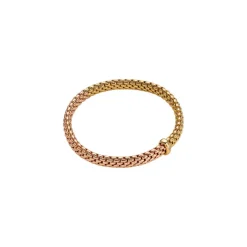 Discount Bracciale Fope Collezione Vendome Flex It in Oro Rosa e Giallo Gioielli Fope