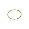Clearance Bracciale Fope Collezione Eka Flex It in Oro Giallo con Diamante Nero Gioielli Fope