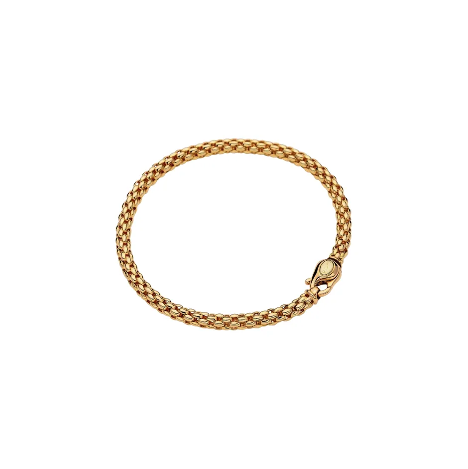 Outlet Bracciale Fope Collezione Solo in Oro Giallo Gioielli Fope