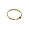 Sale Bracciale Fope Collezione Vendome Flex It in Oro Giallo con Diamanti Neri Gioielli Fope
