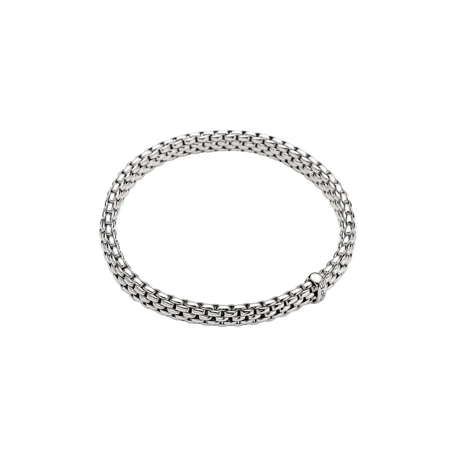 Best Bracciale Fope Collezione Vendome Flex It in Oro Bianco Gioielli Fope