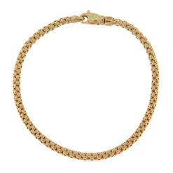 Online Bracciale Fope Collezione Solo in Oro Rosa Uomo Gioielli Fope Uomo | Gioielli Fope