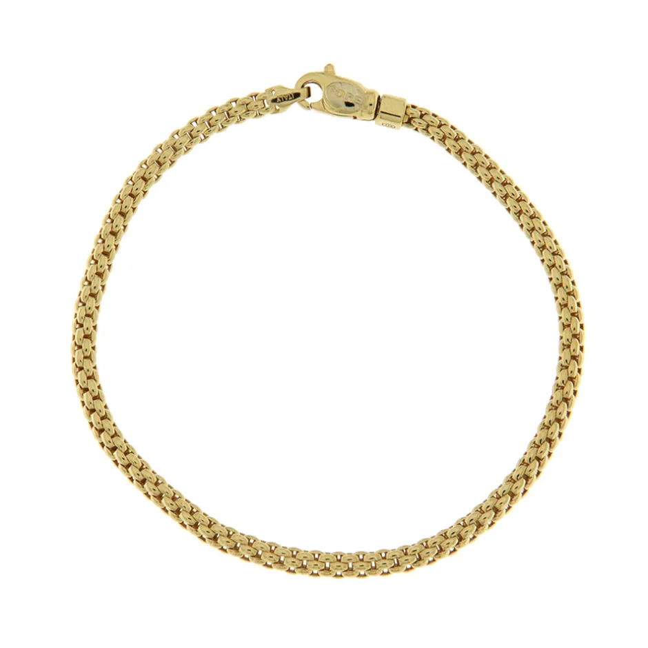 Hot Bracciale Fope Collezione Solo in Oro Giallo Uomo Gioielli Fope Uomo | Gioielli Fope