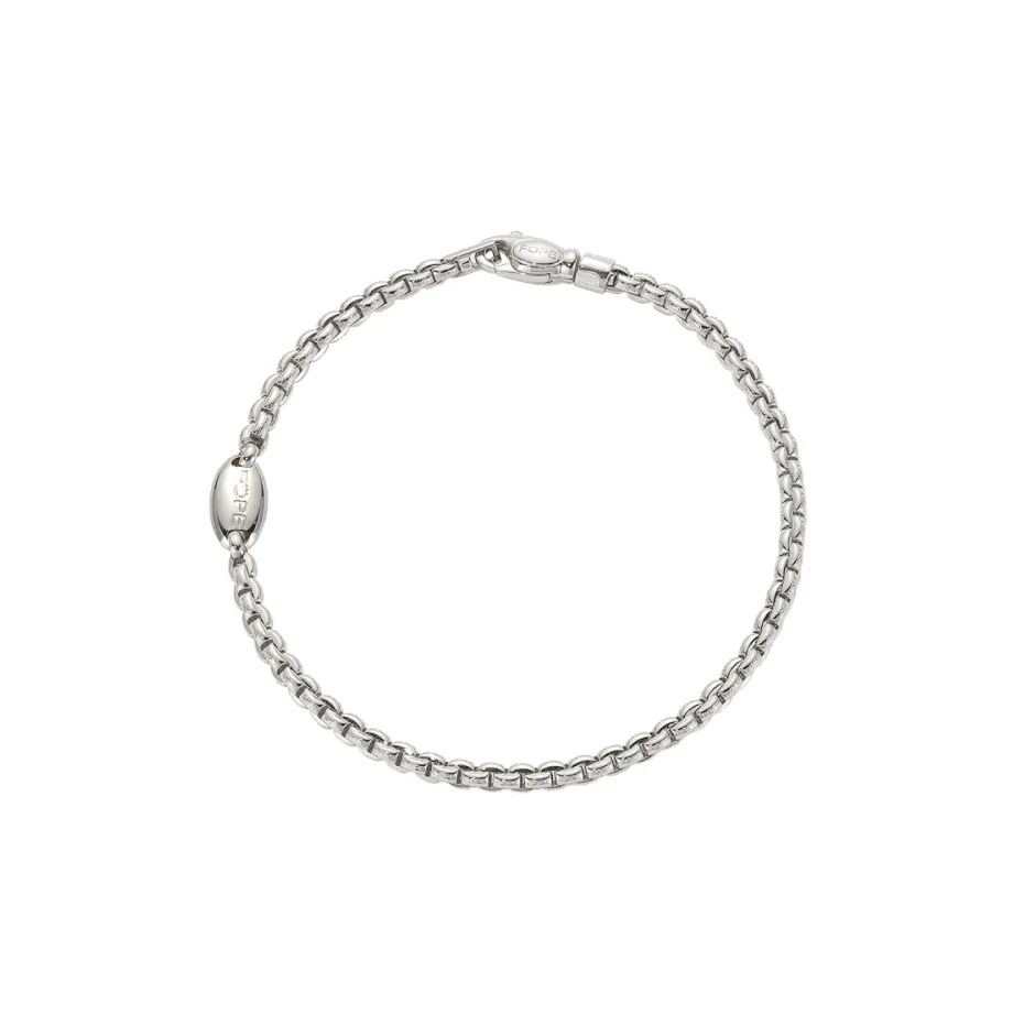 Discount Bracciale Fope Collezione Eka in Oro Bianco Uomo Gioielli Fope Uomo | Gioielli Fope