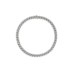 Best Bracciale Fope Collezione Vendome Flex It in Oro Bianco Gioielli Fope