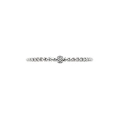 Outlet Bracciale Fope Collezione Eka Flex It con Boule in Diamanti Gioielli Fope