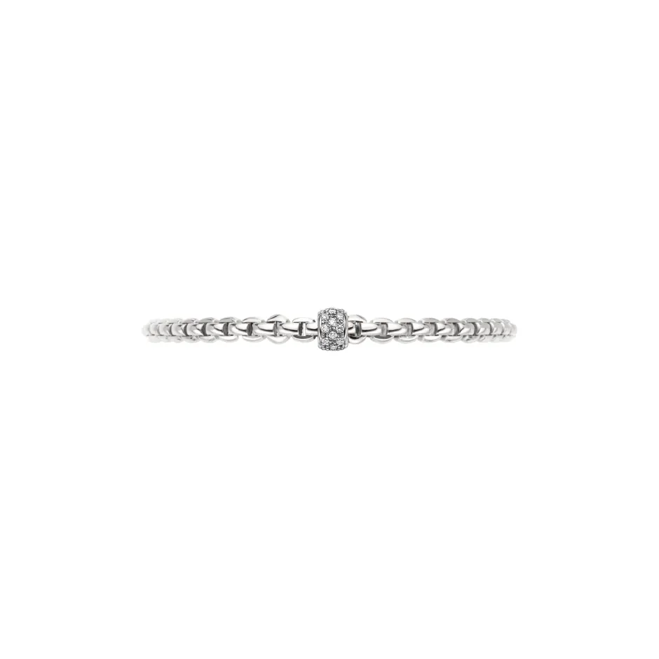Outlet Bracciale Fope Collezione Eka Flex It con Boule in Diamanti Gioielli Fope