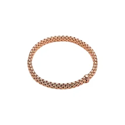 Discount Bracciale Fope Flex It Collezione Vendome in Oro Rosa Gioielli Fope