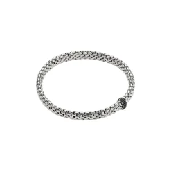 Fashion Bracciale Fope Flex It Collezione Vendome in Oro Bianco Uomo Gioielli Fope Uomo