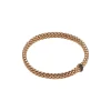 Sale Bracciale Fope Flex it Collezione Vendome in Oro Rosa Uomo Gioielli Fope Uomo