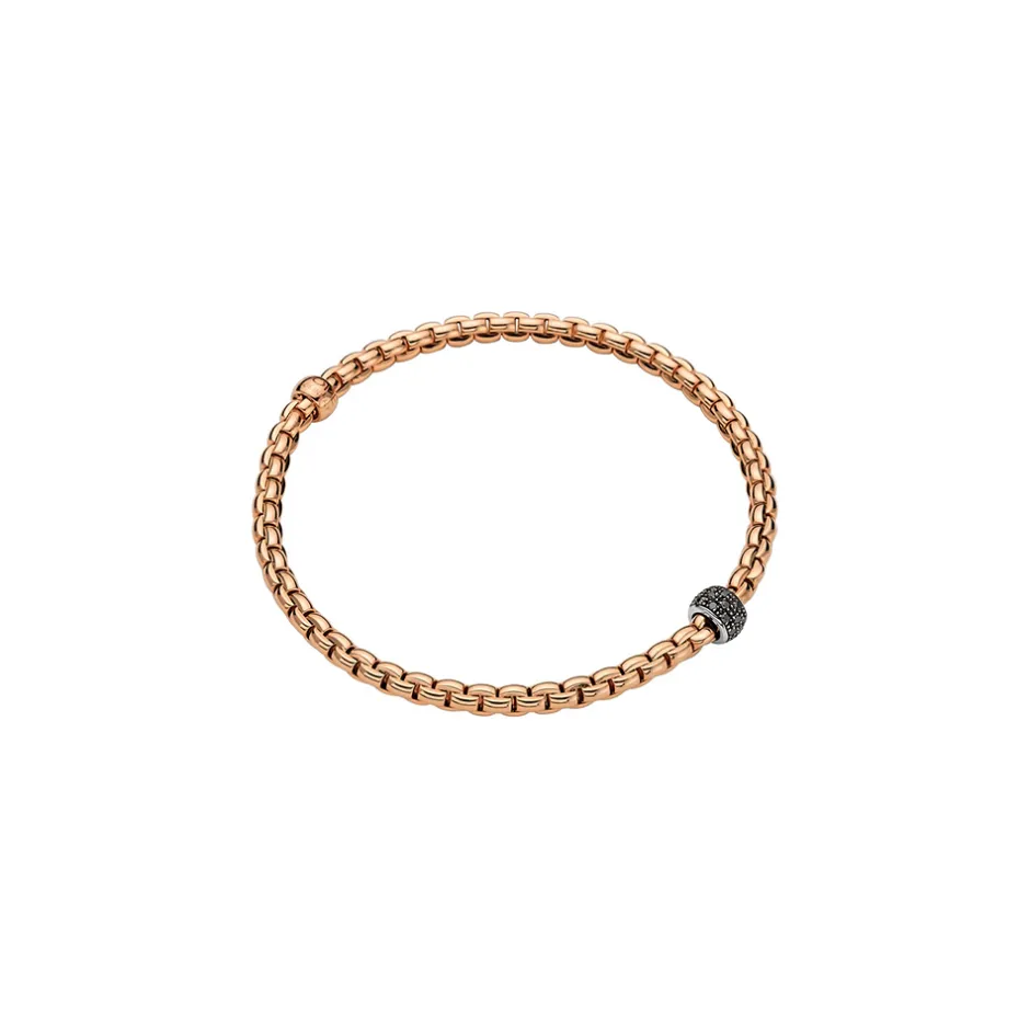 Sale Bracciale Fope Flex It Collezione Eka in Oro Rosa Uomo Gioielli Fope Uomo