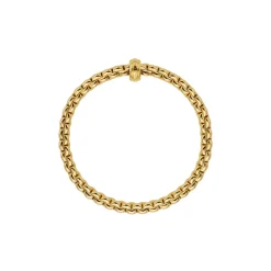 Fashion Bracciale Fope Flex It Collezione Eka in Oro Giallo Gioielli Fope