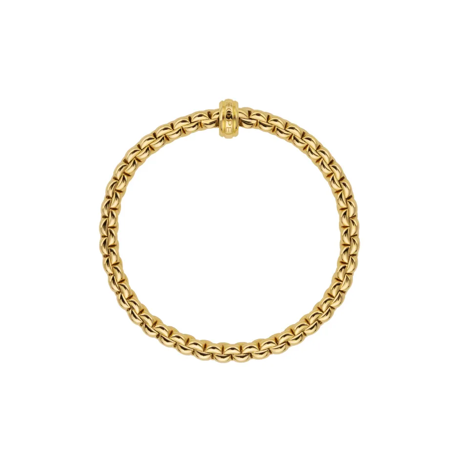 Fashion Bracciale Fope Flex It Collezione Eka in Oro Giallo Gioielli Fope