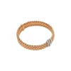 Sale Bracciale Fope Flex It Panorama in Oro Rosa con Diamanti Gioielli Fope