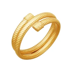 Best Bracciale Giovanni Raspini Tubogas Croco Doppio Dorato Gioielli Giovanni Raspini