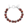 Outlet Bracciale Giovanni Raspini Big Tango Occhio di Toro Uomo Gioielli Giovanni Raspini Uomo