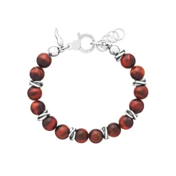 Outlet Bracciale Giovanni Raspini Big Tango Occhio di Toro Uomo Gioielli Giovanni Raspini Uomo