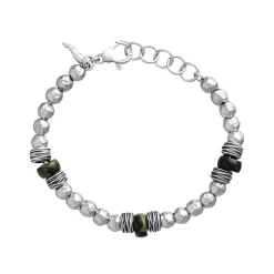 Hot Bracciale Giovanni Raspini Sfere Diaspro e Fili Uomo Gioielli Giovanni Raspini Uomo
