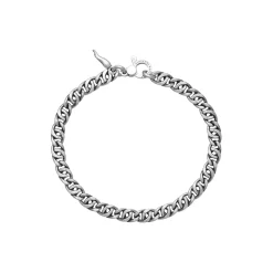 Outlet Bracciale Giovanni Raspini Grumetta Doppia Piccolo Uomo Gioielli Giovanni Raspini Uomo