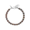 Hot Bracciale Giovanni Raspini Tango Occhio di Toro 20 cm Uomo Gioielli Giovanni Raspini Uomo
