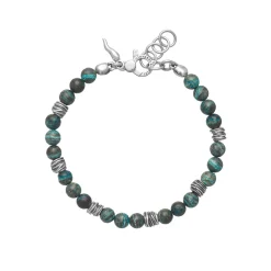 Discount Bracciale Giovanni Raspini Tango Diaspro Verde Uomo Gioielli Giovanni Raspini Uomo