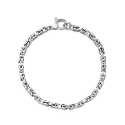 Best Bracciale Giovanni Raspini Maglia Bizantina Quadra Piccolo Uomo Gioielli Giovanni Raspini Uomo