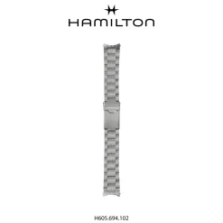 Clearance Bracciale Hamilton Khaki Field Mechanical 38 mm H605.694.102 Cinturini Hamilton
