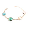 New Bracciale Madì Collezione Laguna con Quarzi Idrotermali Multicolor Gioielli Madi