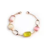 Hot Bracciale Madi Catene con Quarzi Idrotermali Colorati Gioielli Madi