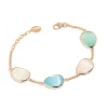 Online Bracciale Madi Laguna Goccia con Quarzi Idrotermali Colorati Gioielli Madi