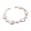 Best Bracciale Madi Laguna Goccia con Nove Quarzi Multicolor Gioielli Madi