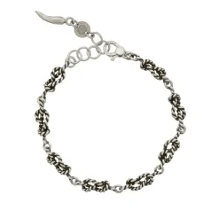 Clearance Bracciale Raspini Argento Nodo Savoia Uomo Gioielli Giovanni Raspini Uomo