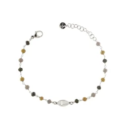 Discount Bracciale Rue des Mille Croce Pietre Multicolor Gioielli Rue Des Mille