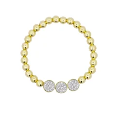 Online Bracciale Rue Des Mille Elastico Pave di Zirconi Stardust Ten Gioielli Rue Des Mille