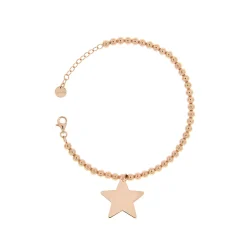 Best Bracciale Rue des Mille Palline Stella Rosa Gioielli Rue Des Mille