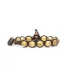 Best Bracciale Tamashii Originale Tibetano In Diaspro Giallo Striato Gioielli Tamashii