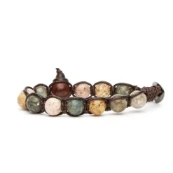 Outlet Bracciale Tamashii Tibetano New Ocean Stone Gioielli Tamashii