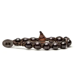 Sale Bracciale Tamashii Tibetano in Granato Gioielli Tamashii