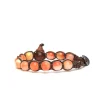 Clearance Bracciale Tamashii Tibetano Jade Blooms Golden Hour Gioielli Tamashii