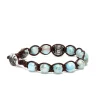 Clearance Bracciale Tamashii Tibetano Ruota della Preghiera Larimar Gioielli Tamashii