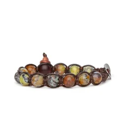 Sale Bracciale Tamashii Tibetano Deep Yellow Aobao Gioielli Tamashii