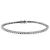 Clearance Bracciale Tennis in Oro Bianco con Diamanti 1,01 Carati Bracciali Tennis