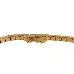 Online Bracciale Tennis in Oro Rosa con Diamanti Neri 2,25 Carati Bracciali Tennis