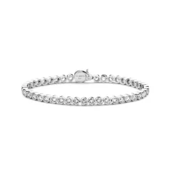 Sale Bracciale Tennis Ti Sento Milano In Argento Con Zirconi 19 cm. Gioielli Ti Sento Milano