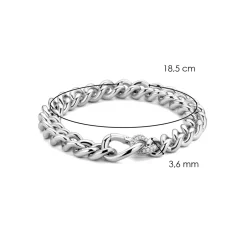 Clearance Bracciale Ti sento Milano Catena Intrecciata Gioielli Ti Sento Milano