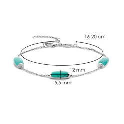 Online Bracciale Ti Sento Milano Tris Turchese Gioielli Ti Sento Milano
