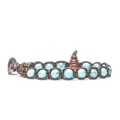 Online Bracciale Tibetano Tamashii con Pietra Turchese da MM. 6 Gioielli Tamashii